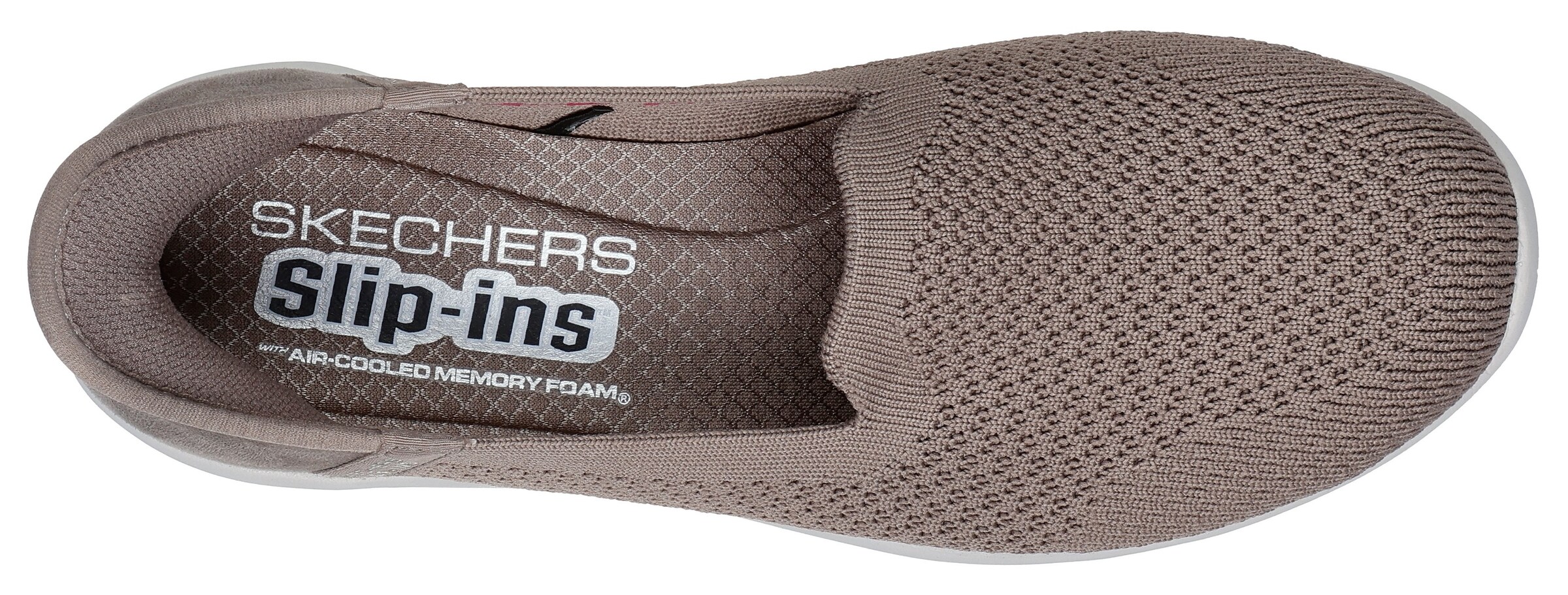 SKECHERS Slip-Ons in Grey