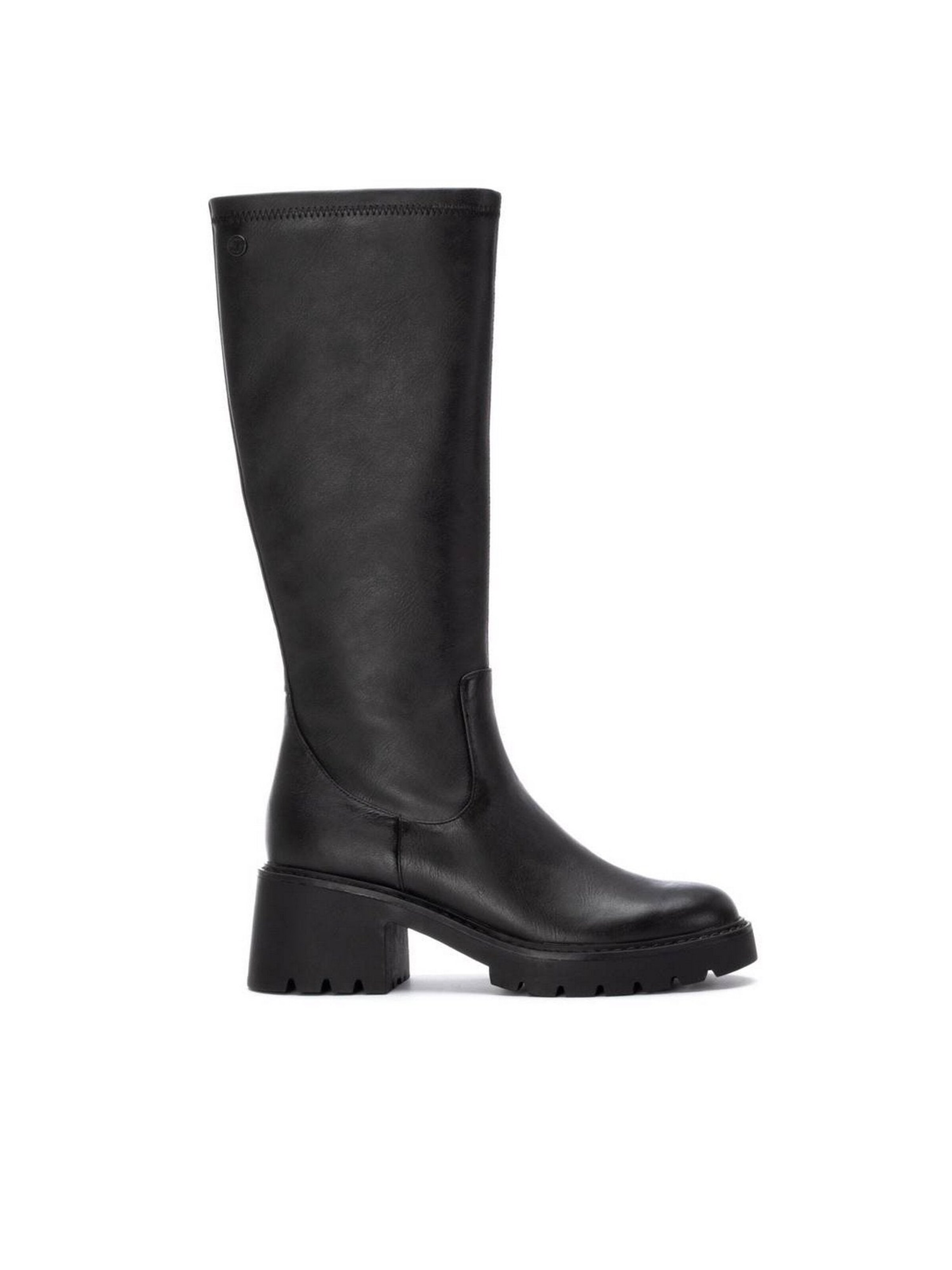Boots 'Stivale Tacco Medio Donna - 172971' di Refresh in nero: frontale