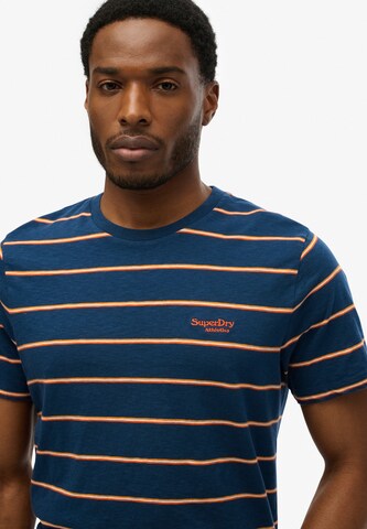 T-Shirt 'Essentials' Superdry en bleu