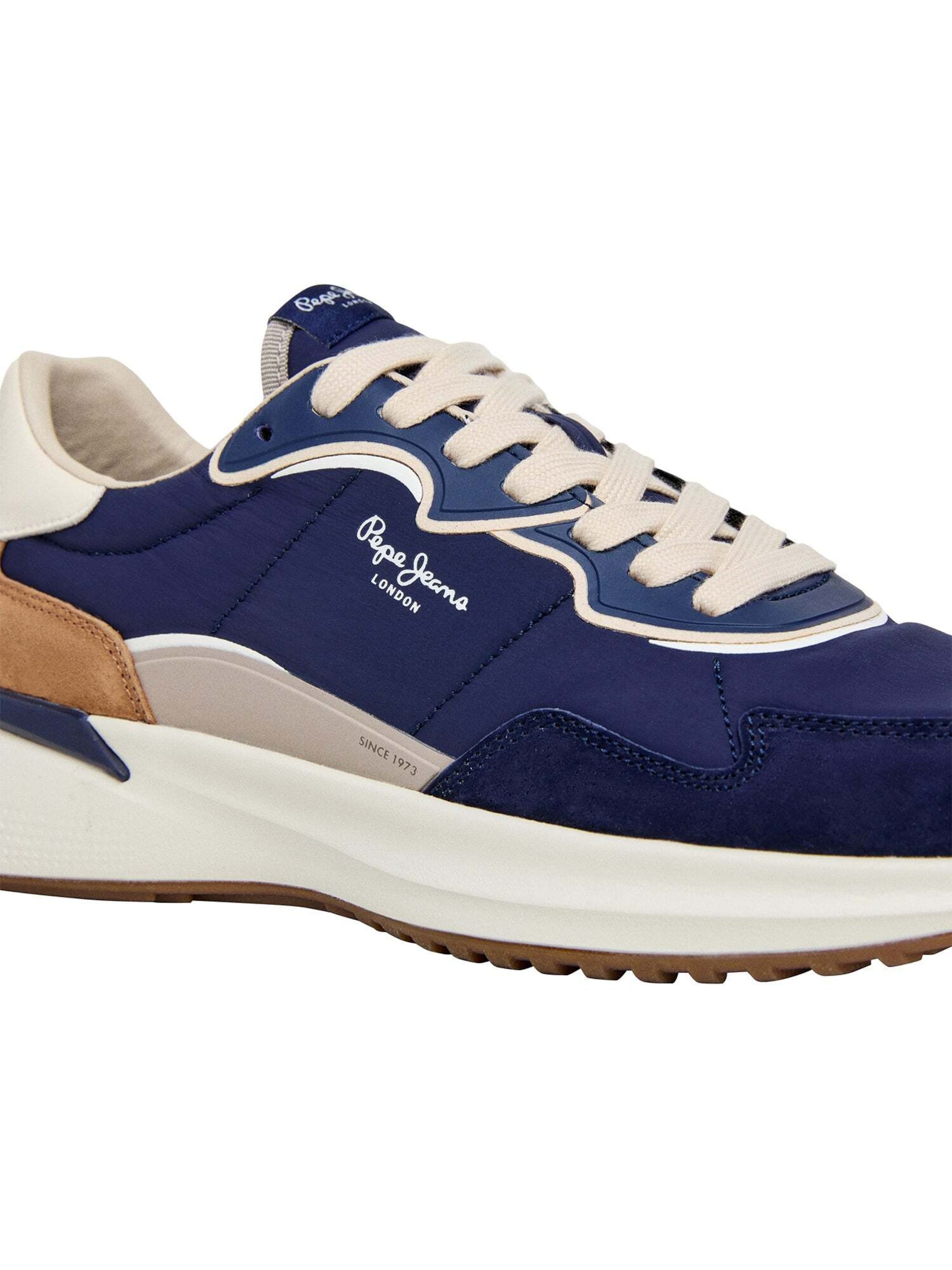 Sneaker bassa ' Bampton Club' di Pepe Jeans in blu