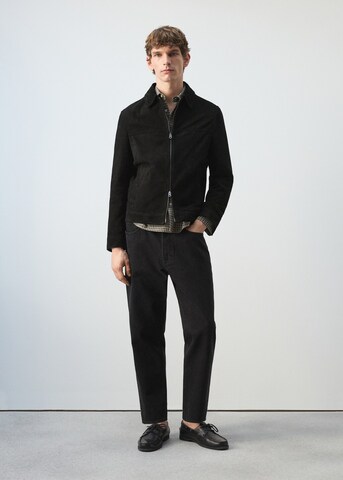 MANGO MAN Between-Season Jacket 'Maximo' in Black