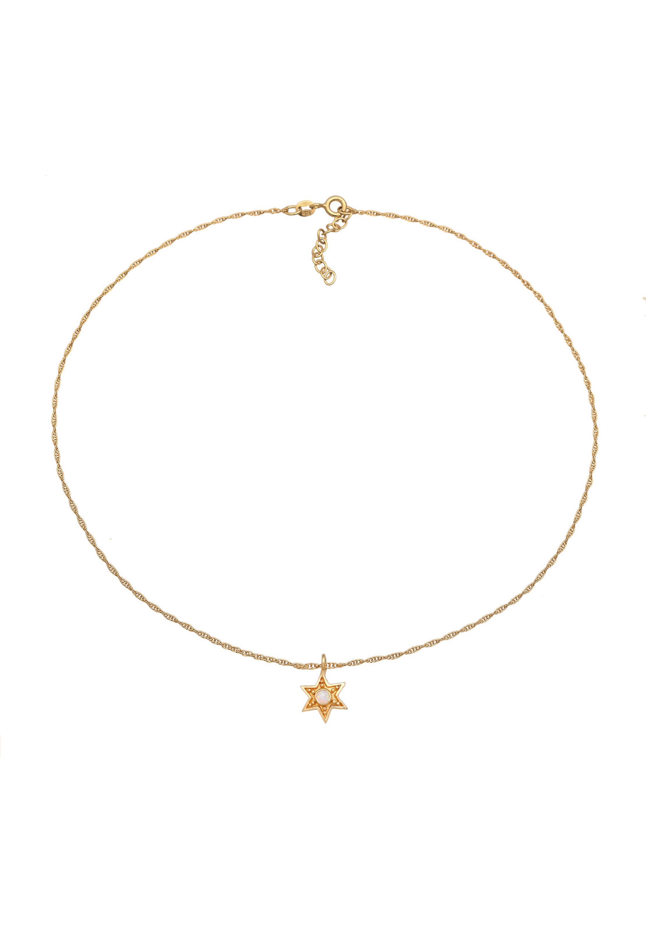 ELLI Ketting 'Astro' in Goud: voorkant