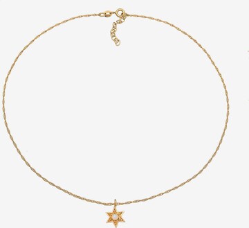 ELLI Necklace 'Astro' in Gold: front