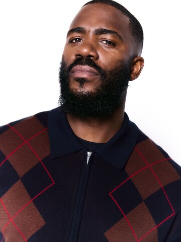 Next Strickjacke 'Argyle' in Blau