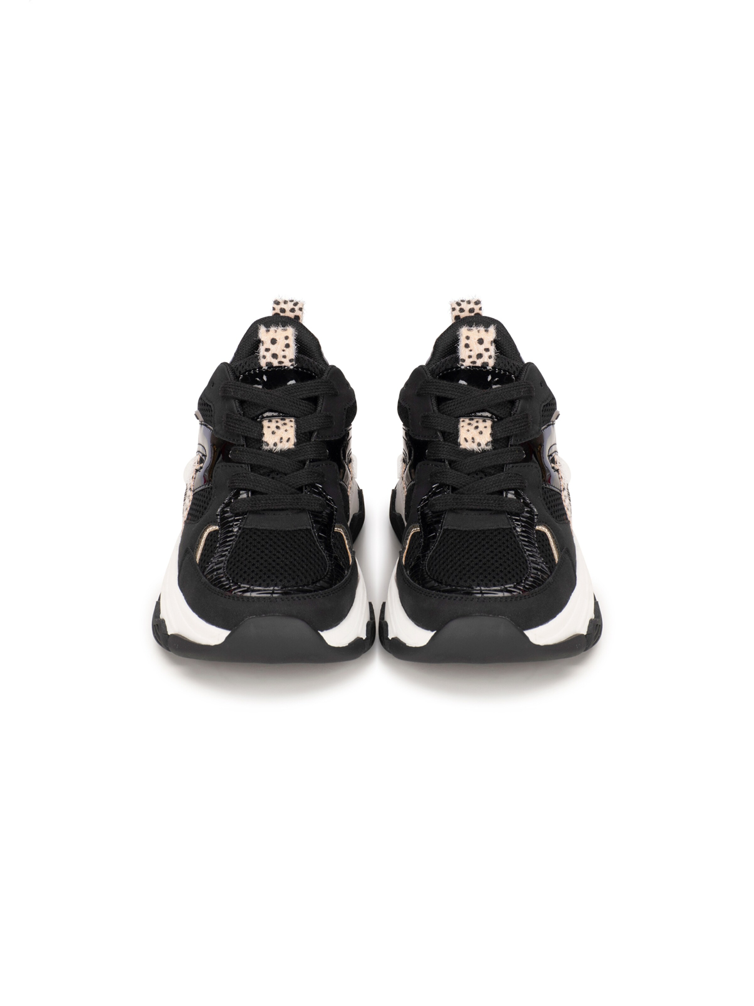 POSH by Poelman Platform trainers 'GIGI' in Black