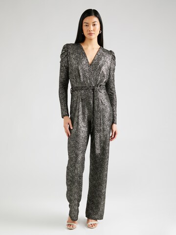 SISTERS POINT Jumpsuit 'EGINA-JU10' in Zwart: voorkant