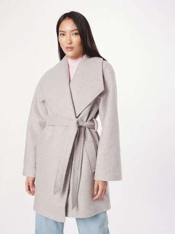 Dorothy Perkins Ανοιξιάτικο και φθινοπωρινό παλτό σε γκρι: μπροστά