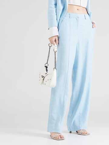 YAS Wide Leg Hose 'YASISMA' in Blau