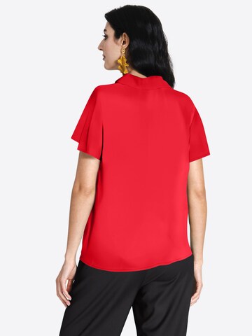 Camicia da donna 'Olive' di Jascha Stockholm in rosso