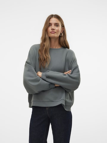 VERO MODA Sweatshirt 'VMBitte' in Grün: Vorderseite