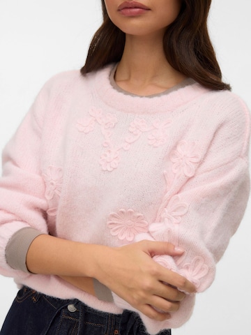 Pull-over 'VMBLOSSOM' VERO MODA en rose