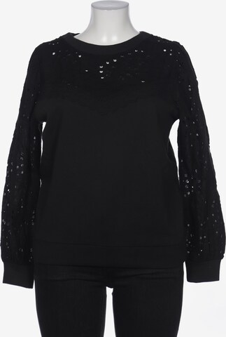 rosemunde Sweatshirt & Zip-Up Hoodie in XXL in Black: front