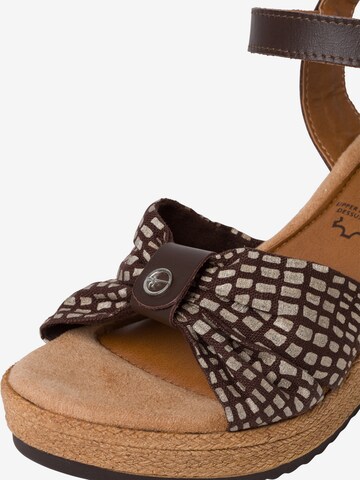 TAMARIS Sandals in Brown