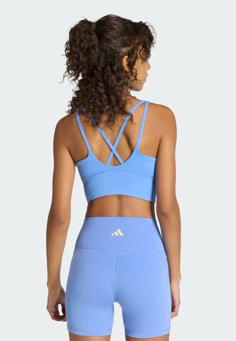 ADIDAS PERFORMANCE - Bustier Sujetador deportivo 'Studio All Me' en azul
