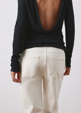 MANGO Boot cut Jeans 'Bootmum' in White