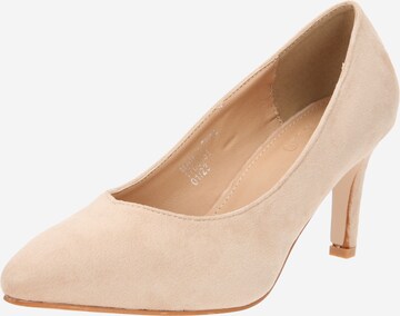 Escarpins Dorothy Perkins en beige : devant