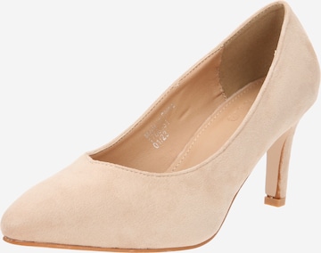 Pumps de la Dorothy Perkins pe bej: față