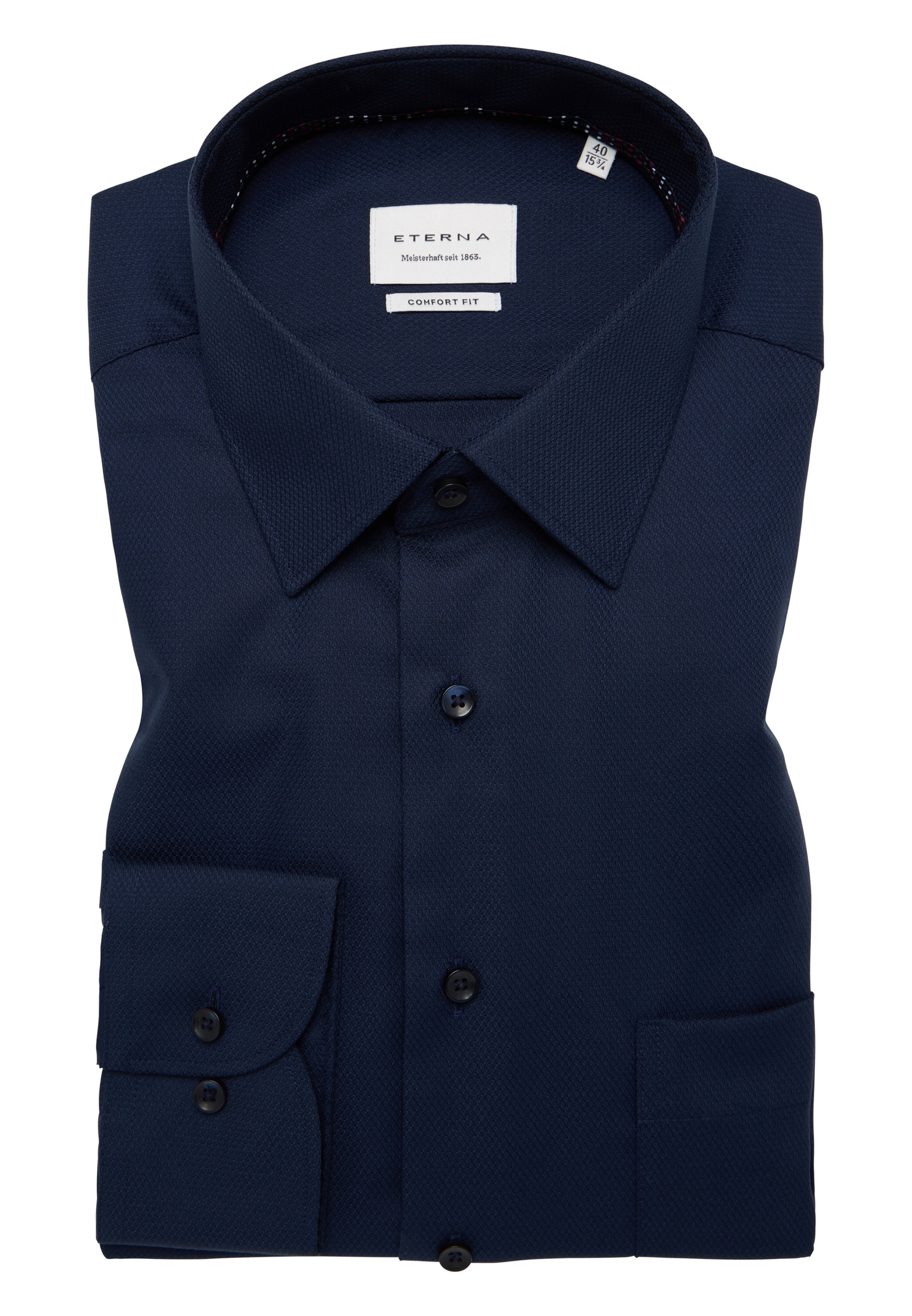 ETERNA Comfort fit Zakelijk overhemd ' COMFORT FIT ' in Blauw