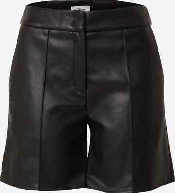 s.Oliver BLACK LABEL tavaline Püksid, värv must: eest vaates