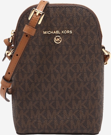 brūns MICHAEL Michael Kors Pleca soma: no priekšpuses