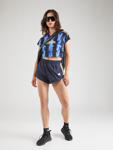 ADIDAS SPORTSWEAR Λειτουργικό μπλουζάκι 'TIRO Q3' σε μαύρο