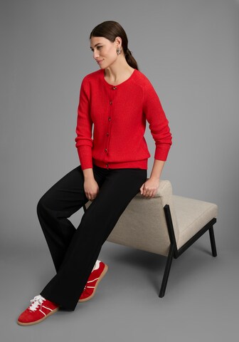 HECHTER PARIS Strickjacke in Rot