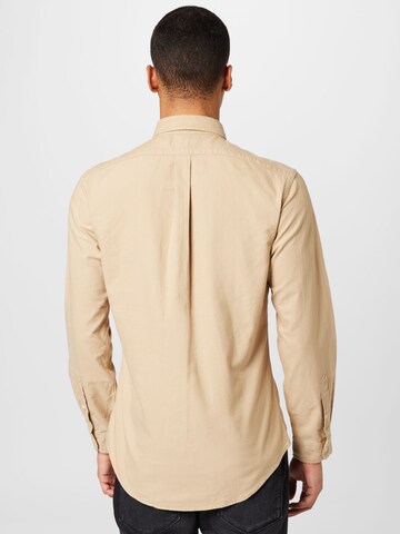 Polo Ralph Lauren Slim fit Overhemd in Beige