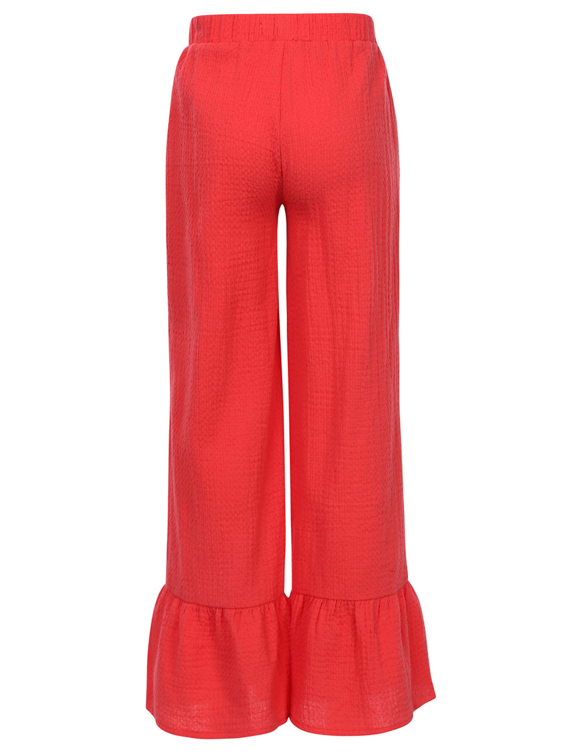 Looxs Revolution Wide leg Broek in Rood