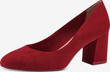 TAMARIS Pumps in Rood: voorkant