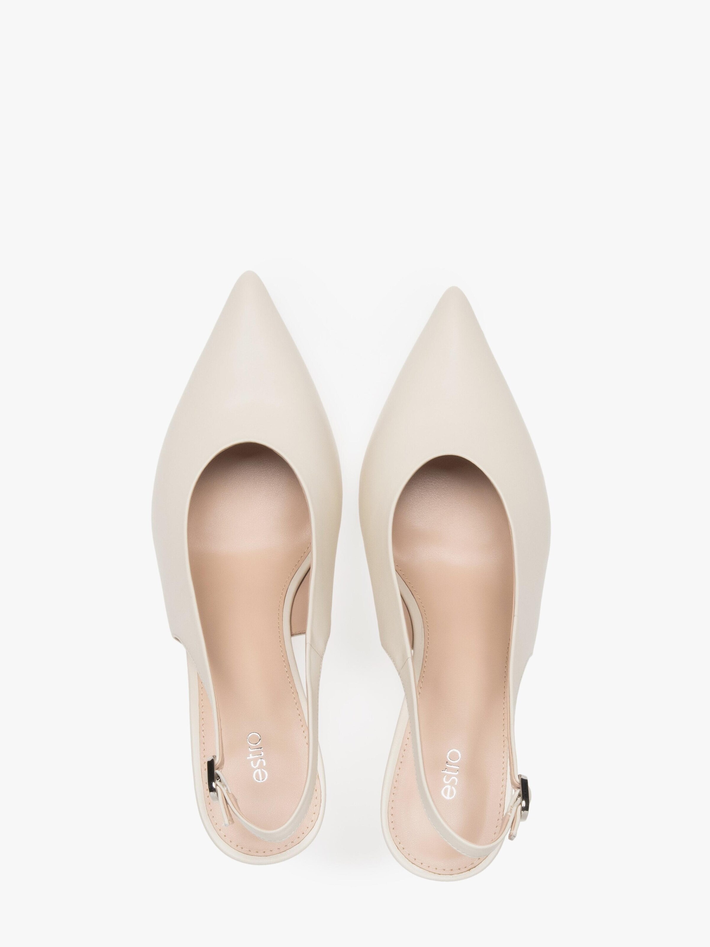 Estro Pumps '25151-2' i beige
