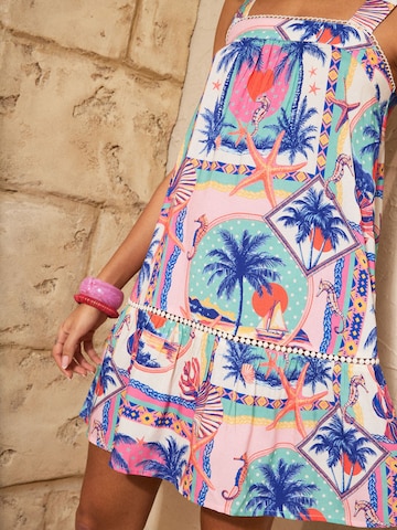 love & rosesHaljina za plažu - roza boja