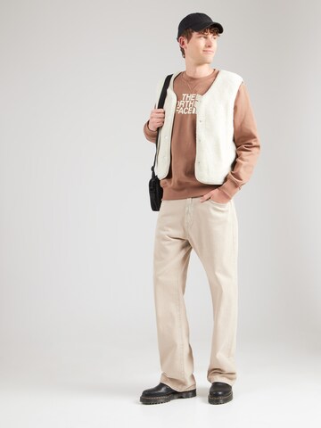 Felpa 'DREW PEAK' di THE NORTH FACE in beige