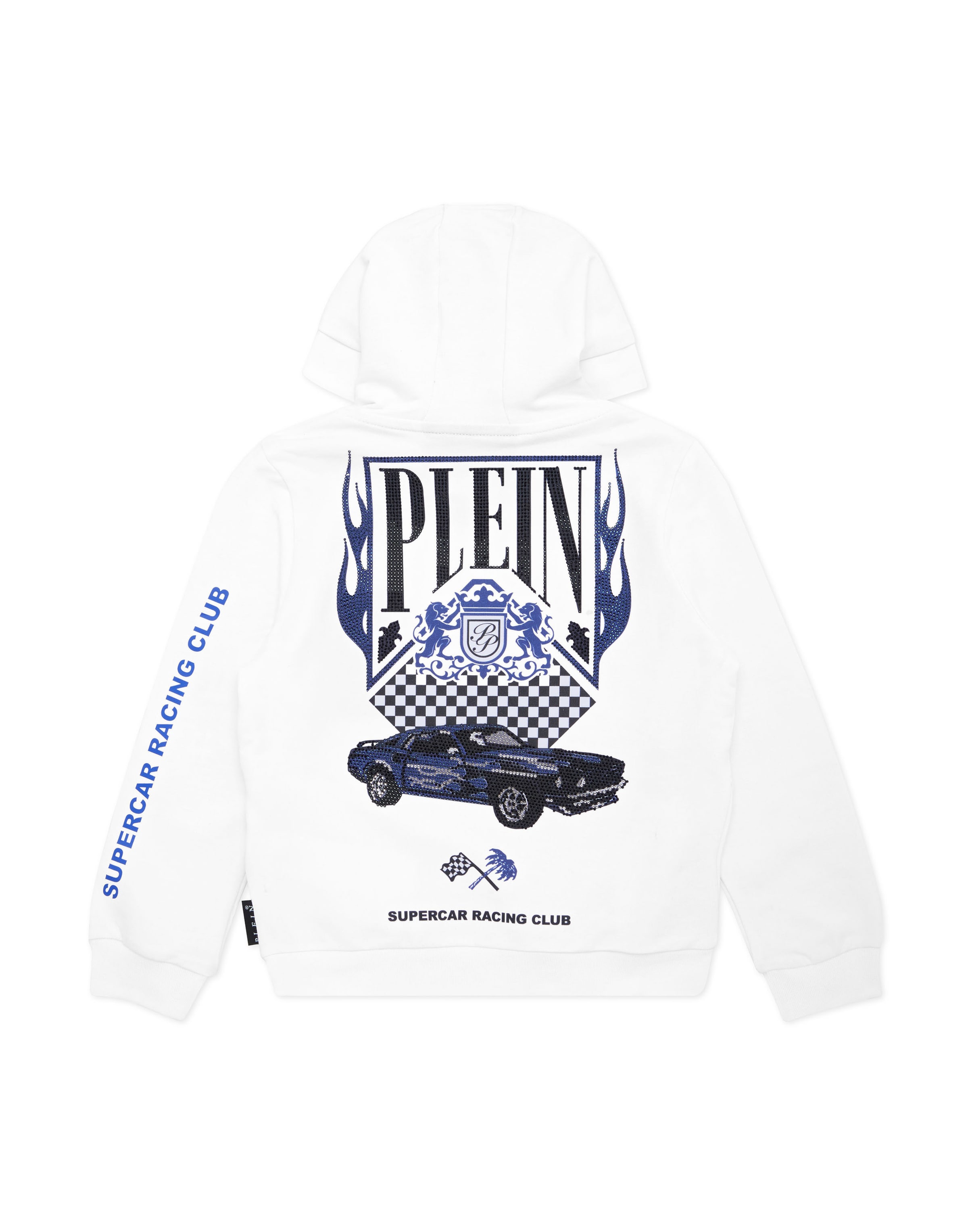 Philipp Plein - Sudadera 'Flame' en blanco
