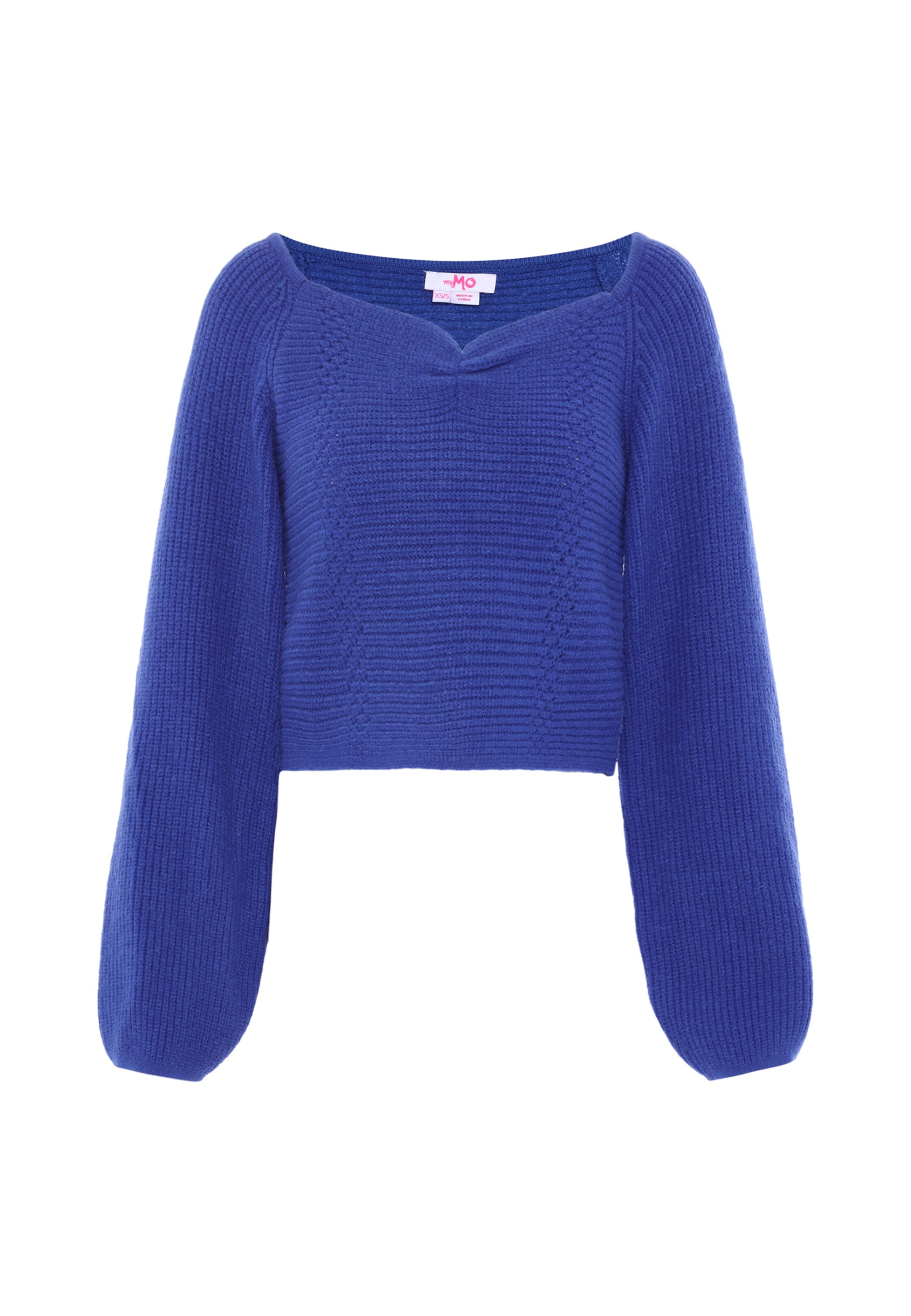 MYMO Sveter - Modrá: predná strana