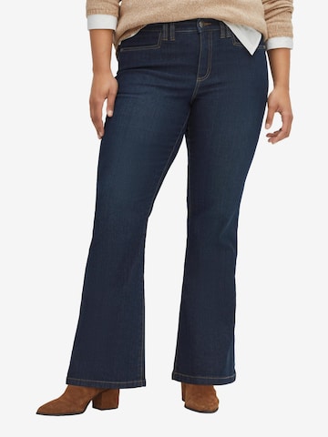 SHEEGO Boot cut Jeans in Blue: front