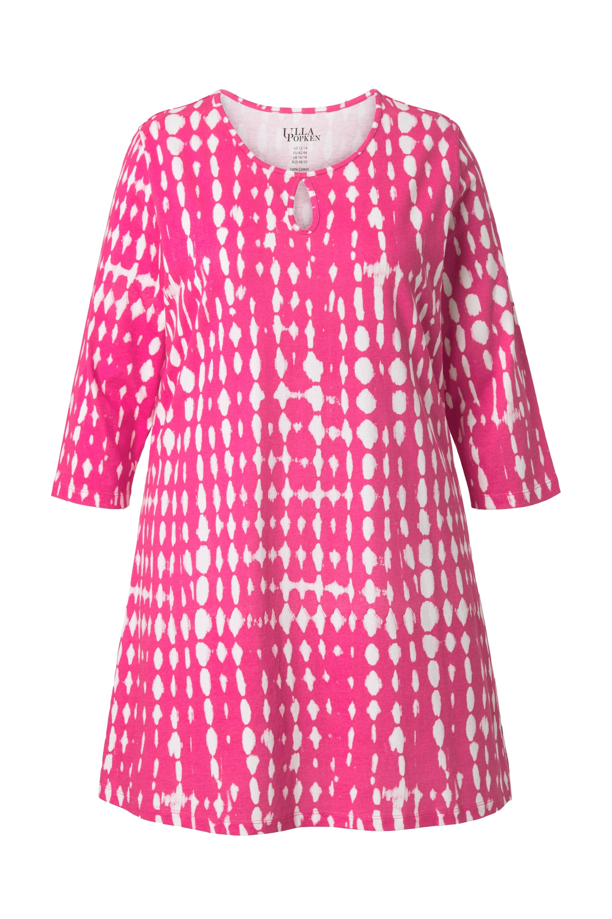 Ulla Popken Shirt in Pink: Vorderseite