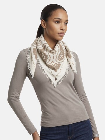 Foulard CODELLO en blanc : devant