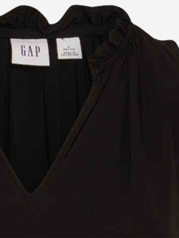 Gap Petite Letní šaty – černá