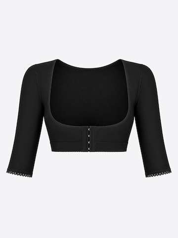 VOXSHE Bodice 'shapewear' in Black: front