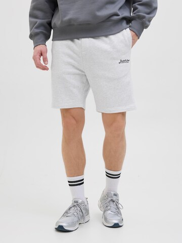 JACK & JONES Regular Панталон 'JPSTGordon' в бяло: отпред