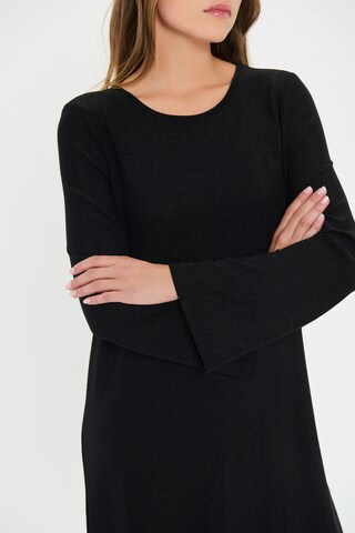 SAINT TROPEZ Kleid 'Noria' in Schwarz