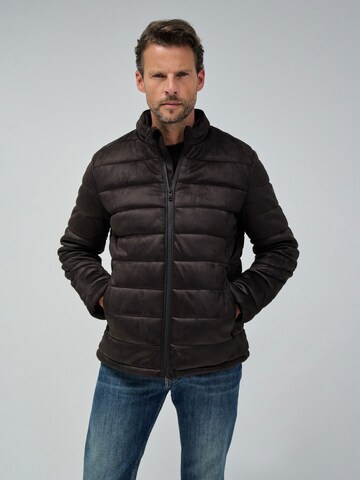 Salsa Jeans Winterjas in Bruin: voorkant