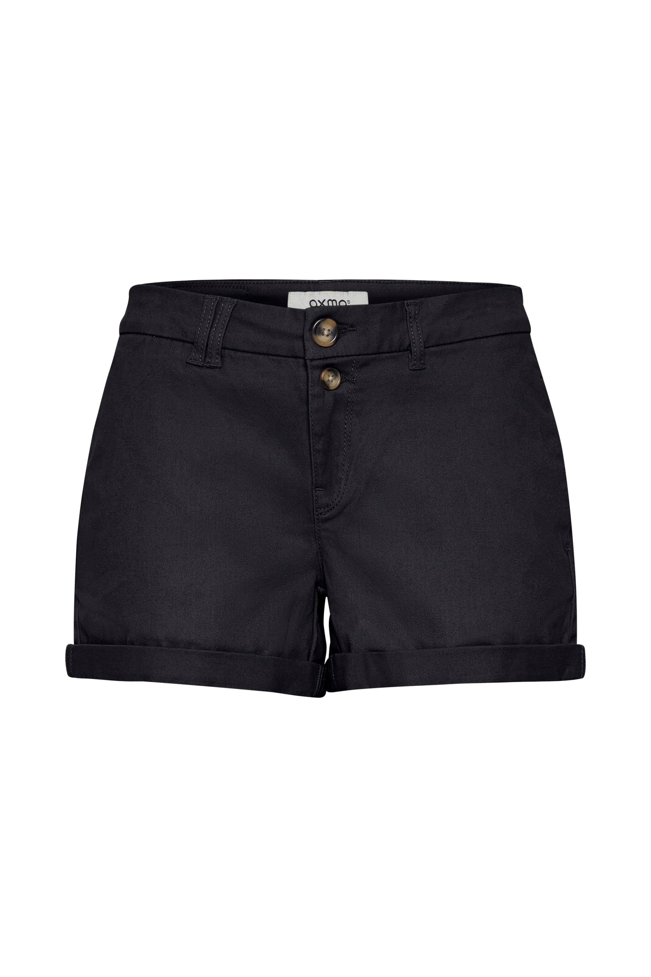 Oxmo Chinoshorts 'Piera' in schwarz, Produktansicht