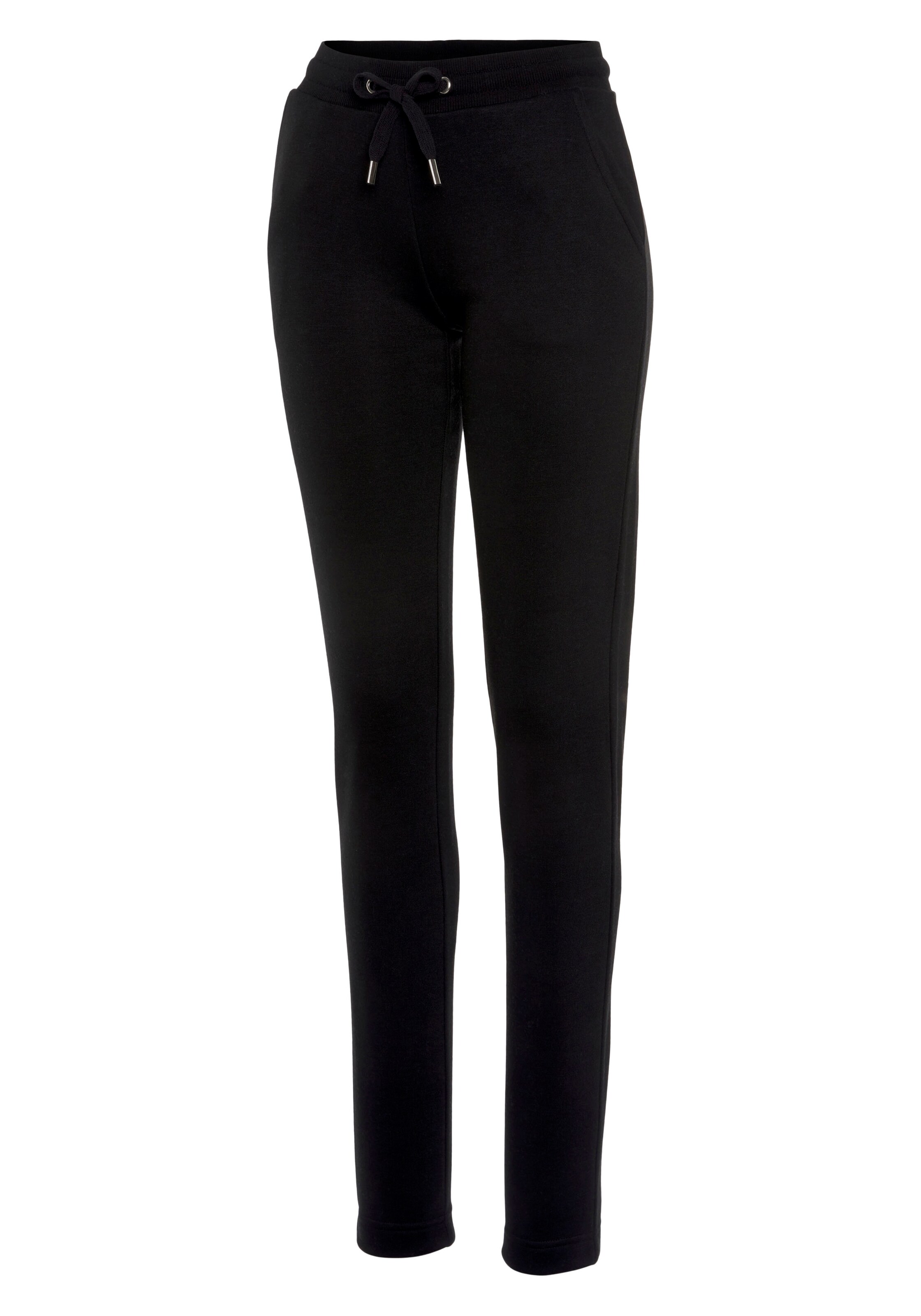 VIVANCE Slim fit Pants in Black