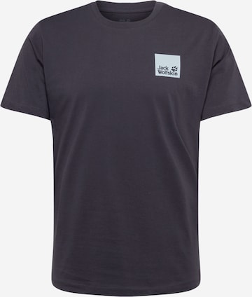 JACK WOLFSKIN Shirt in Black: front