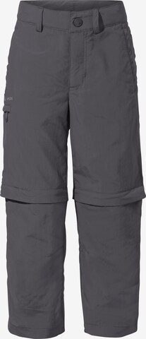 VAUDE Outdoor Pants 'Detective' in Grey: front