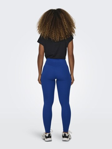 ONLY PLAY Skinny Sports trousers 'Jam-Sana' in Blue