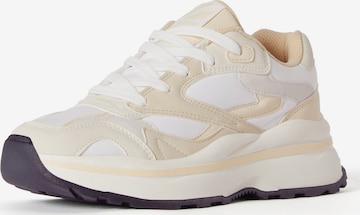 Bershka Sneaker in Beige: predná strana