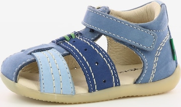 Kickers Sandals & Slippers in Blue: front