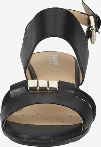 GEOX Strap Sandals in Black